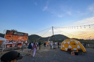 Event village at The North Face 100 Thailand