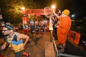 Start ceremony with blessing at The North Face 100 Thailand