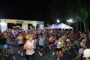 Runners starting the race at Laguna Phuket Marathon 2025